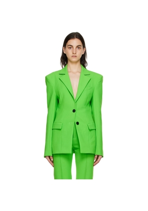 Kwaidan Editions Green Polyester Blazer
