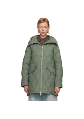 Canada Goose Green Alessia Down Coat