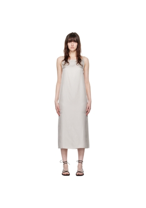 Loulou de Saison Gray Sulum Midi Dress