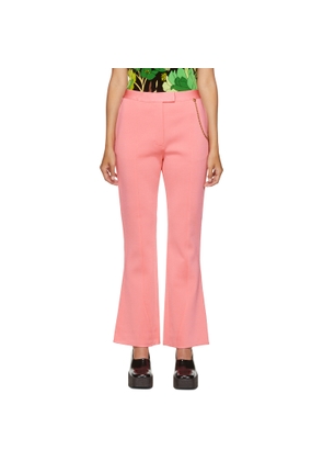 Givenchy Pink Chain Flared Trousers