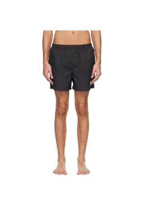 Casablanca Black Jacquard Swim Shorts