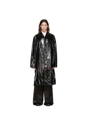 Johnlawrencesullivan Black Cotton Coat