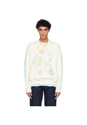 Casablanca Off-White Airbrush Icons Sweatshirt