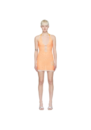Poster Girl Orange Gretchen Mini Dress