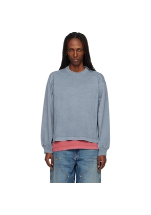 Carhartt Work In Progress Blue Long Sleeve Torion T-shirt