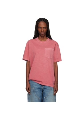 Carhartt Work In Progress Red Torion Pocket T-shirt