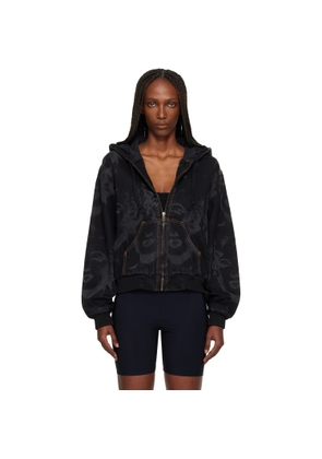 VAQUERA Black Marilyn Workwear Denim Jacket