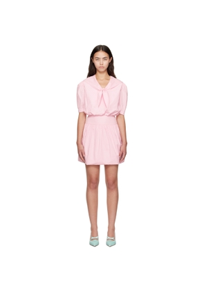 Ashley Williams Pink Yuki Minidress
