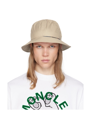 Moncler Genius Moncler x FRGMT Beige Reversible Bucket Hat