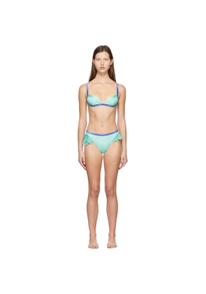 Poster Girl SSENSE Exclusive Green Meryl Richards Bikini