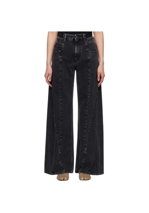 Maison Margiela Black 5 Pocket Jeans