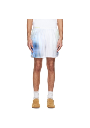 Casablanca White Tennis Tech Shorts