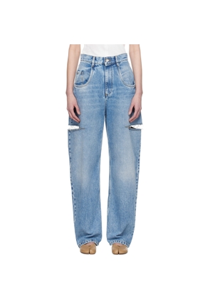 Maison Margiela Blue Slash Jeans