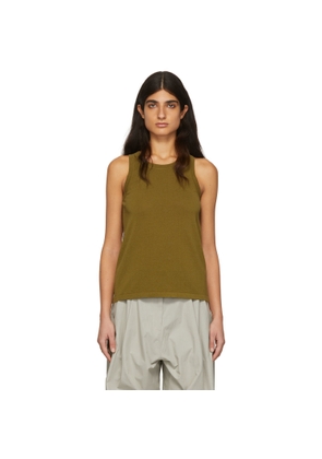Studio Nicholson Khaki Circa Tank Top