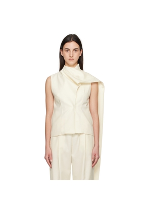 Aya Muse Off-White Lyra Top