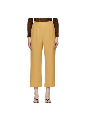 Maiden Name SSENSE Exclusive Yellow Alix Trousers