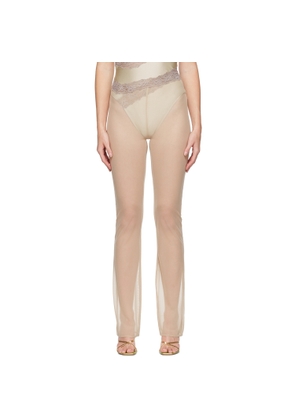 VAILLANT SSENSE Exclusive Beige Trousers