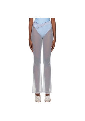 VAILLANT SSENSE Exclusive Blue Sheer Trousers