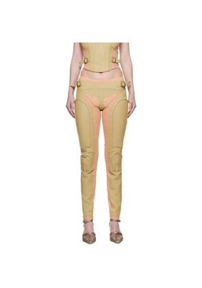KNWLS Khaki & Pink GTR Trousers