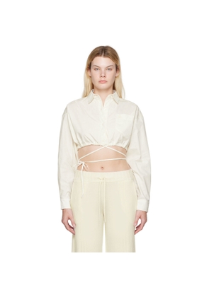 ANDREĀDAMO Off-White Coulisse Shirt
