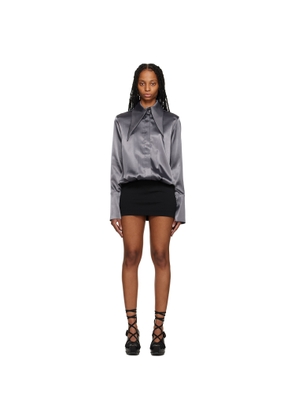 16Arlington SSENSE Work Capsule – Gray Dara Minidress