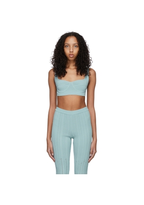 Marco Rambaldi Blue Viscose Bra