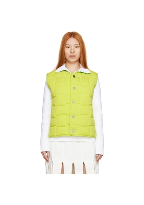 Bottega Veneta Green Nylon Vest