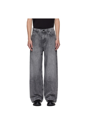 Hugo Gray Faded Jeans