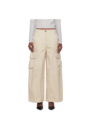Max Mara Beige Rosatea Trousers