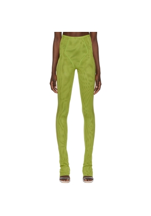 Kathryn Bowen Green Skater Leggings