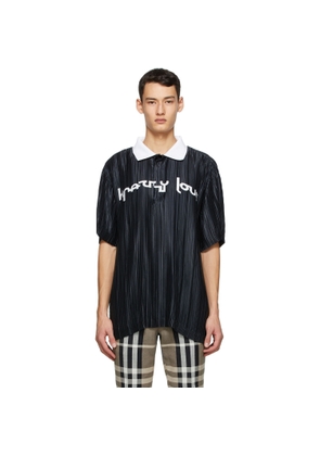 Burberry Black 'Crazy Love' Polo