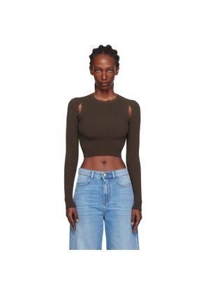 Max Mara Brown Ala Sweater