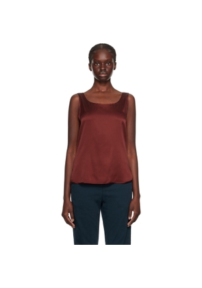 MM by Max Mara Burgundy Pan Tank Top
