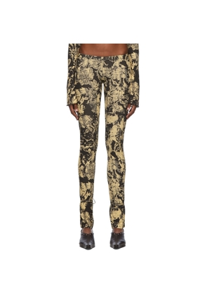 KNWLS Black Perse Trousers