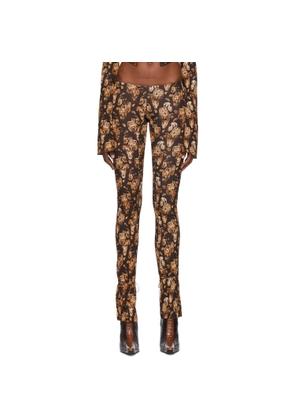 KNWLS Brown Perse Trousers