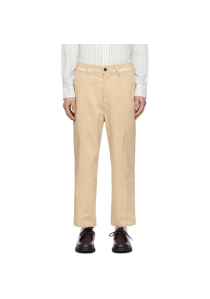 Camiel Fortgens Beige Slack Trousers