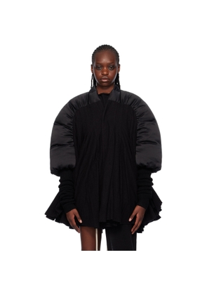 Rick Owens Black Duvetessa Down Jacket