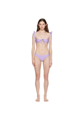 GUIZIO SSENSE Exclusive Purple Mona Bikini