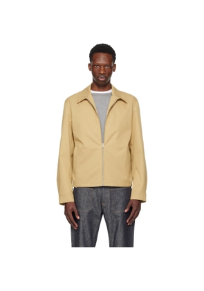 BOSS Beige BECKHAM Edition Zipped Jacket