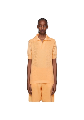 Bianca Saunders Orange Farah Edition Gibbs Polo