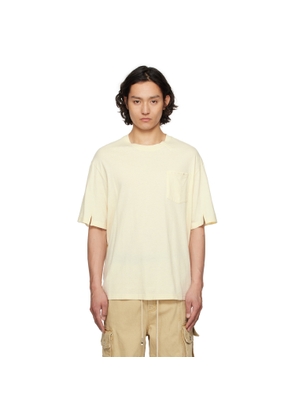 Feng Chen Wang Beige Deconstructed T-shirt