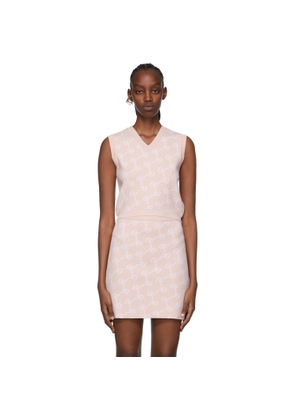 Rokh Pink Viscose Vest