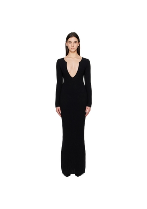 Aya Muse Black Beru Maxi Dress