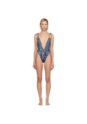Diesel Gray Kinsley-Dnm Swimsuit