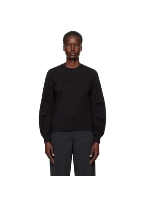 Moncler Black Logo Patch T-shirt