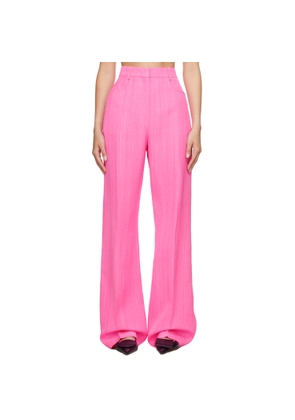 JACQUEMUS Pink Le Chouchou 'Le Pantalon Sauge' Trousers