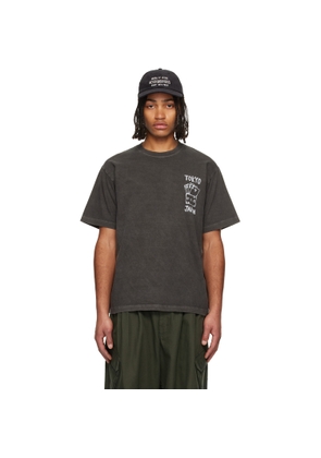 Neighborhood Gray 'TEE S/S-14' T-shirt
