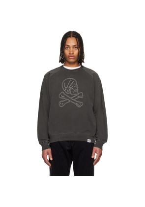 Neighborhood Gray Pigment Dyed Sweatshirt