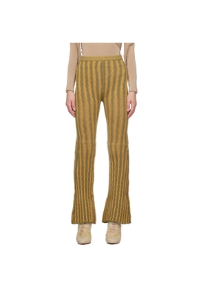 Isa Boulder SSENSE Exclusive Green & Orange Lounge Pants