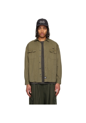 Neighborhood Khaki Garment Dyed Shirt